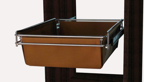 CESTA DE TELA ADAPTABLE GACELA Cromo ref 23511