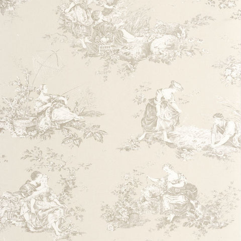 Papel pintado LES BELLES TOILES DE JOUY 2 BTJD87911212-PAPELHOGAR