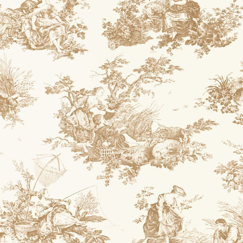 Papel pintado LES BELLES TOILES DE JOUY LBTJ87911318-PAPELHOGAR