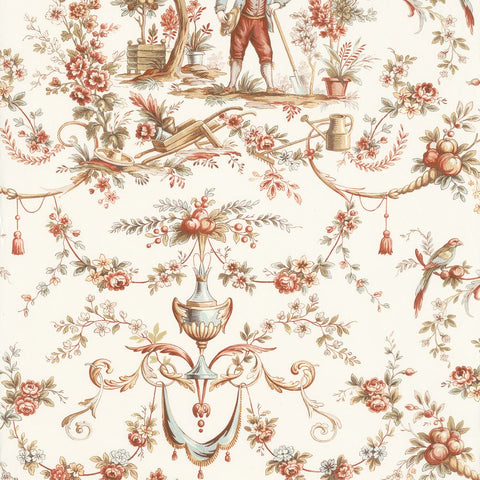 Papel pintado LES BELLES TOILES DE JOUY LBTJ87973476-PAPELHOGAR