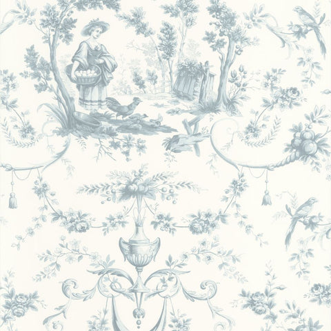Papel pintado LES BELLES TOILES DE JOUY LBTJ87976322-PAPELHOGAR