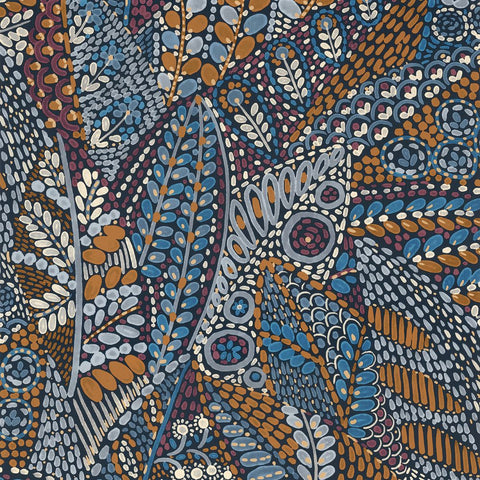 Papel pintado CASA AZUL 76310712-PAPELHOGAR