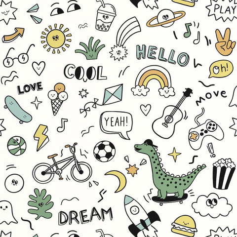 Papel pintado LES MINIS MONDES MNM105834527-PAPELHOGAR